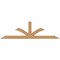 Ekena Millwork Richland Timber Gable Bracket, Western Red Cedar, 108"W x 31 1/2"H x 3 1/2"D x 5 1/2"F, 7/12 Pitch GBW108X31X0406RIC00SWR - alternate 1